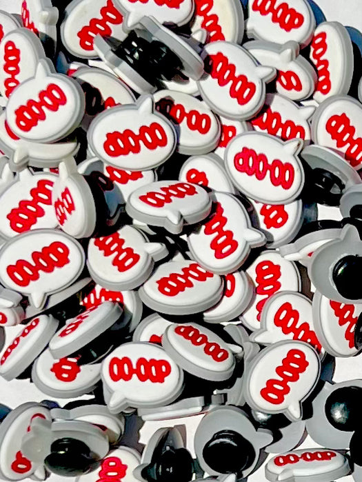 Oo-oop Delta Croc Charms Bag Charms Shoe Charms