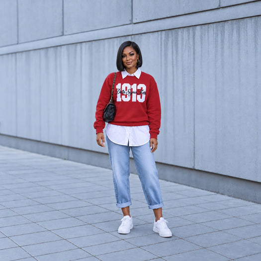 Delta red 1913 sweatshirt