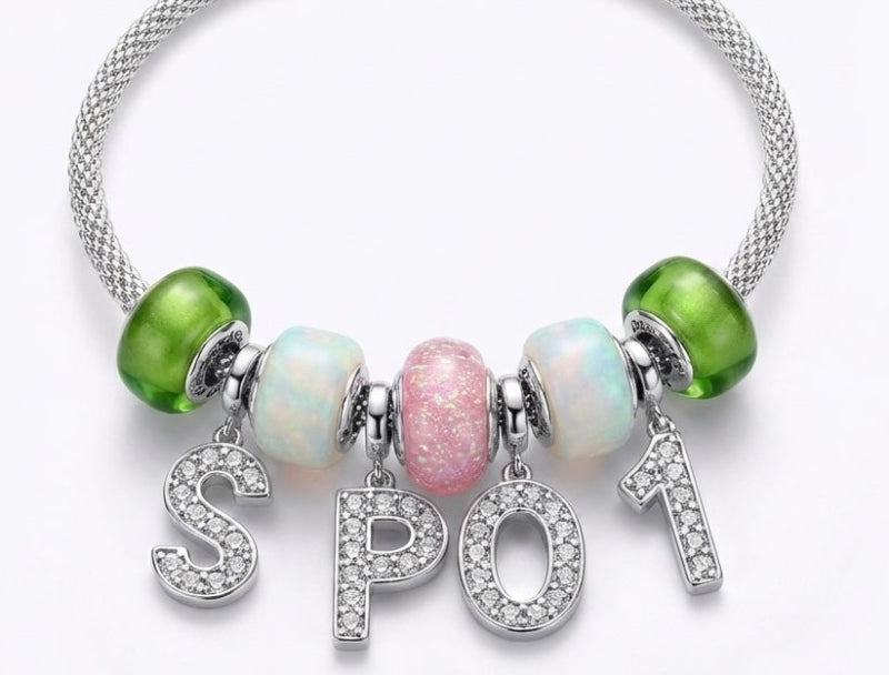 Alpha Kappa Alpha Jewelry Bracelet Charms