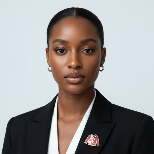 Delta Sigma Theta Lapel Pins Cardigan