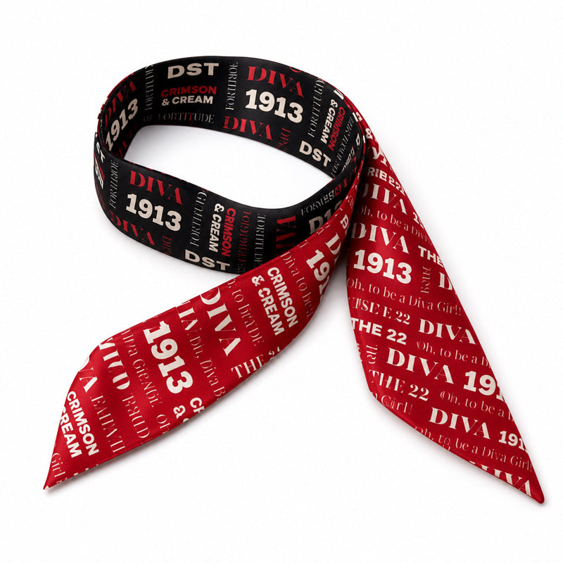 Delta Sigma Theta Silk Twilly Hermes Gucci