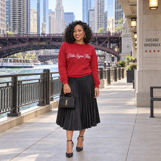 Red Tonal 1913 Sweatshirt