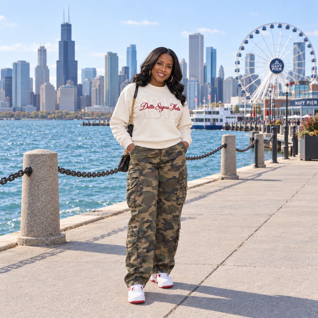 Cream Tonal 1913 Sweatshirt