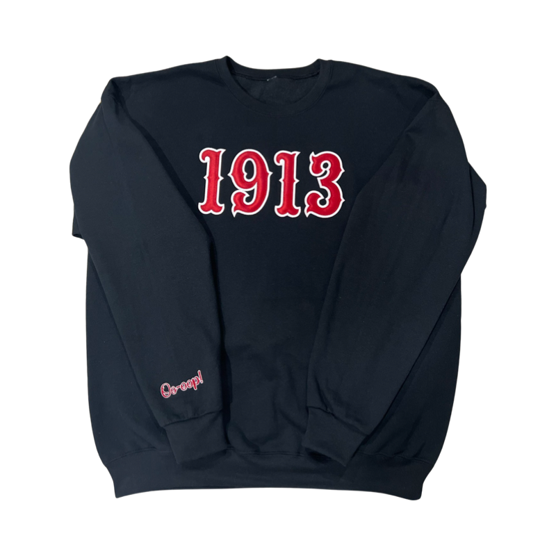 1913 Red Twill Sweatshirt