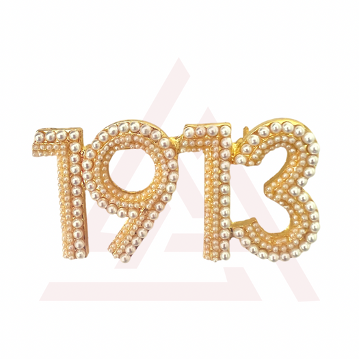 EXOSymbols1913-1913GoldPearlPin