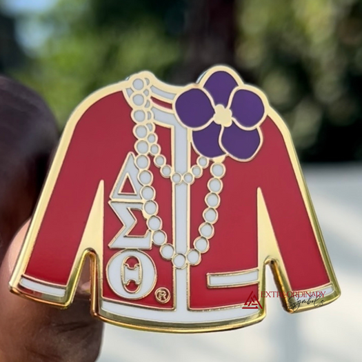 DELTA Cardigan Pin Extraordinary Symbols